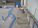 Izvođenje instalacije grijanja, vodovoda i kanalizacije u hali